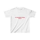 No inspiration today. Sorry. - Baby Tee